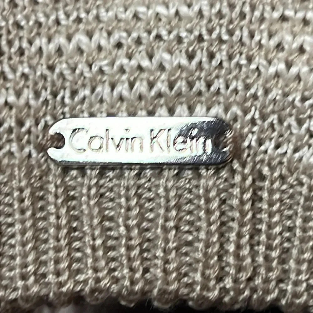 Calvin Klein Women's Reversible Two-Color one size Beanie Acrylic warm‎ winter - Picture 2 of 8
